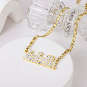 3D Name Necklace